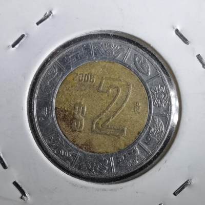 沼泽如烟--第964场 - 墨西哥2006年2比索