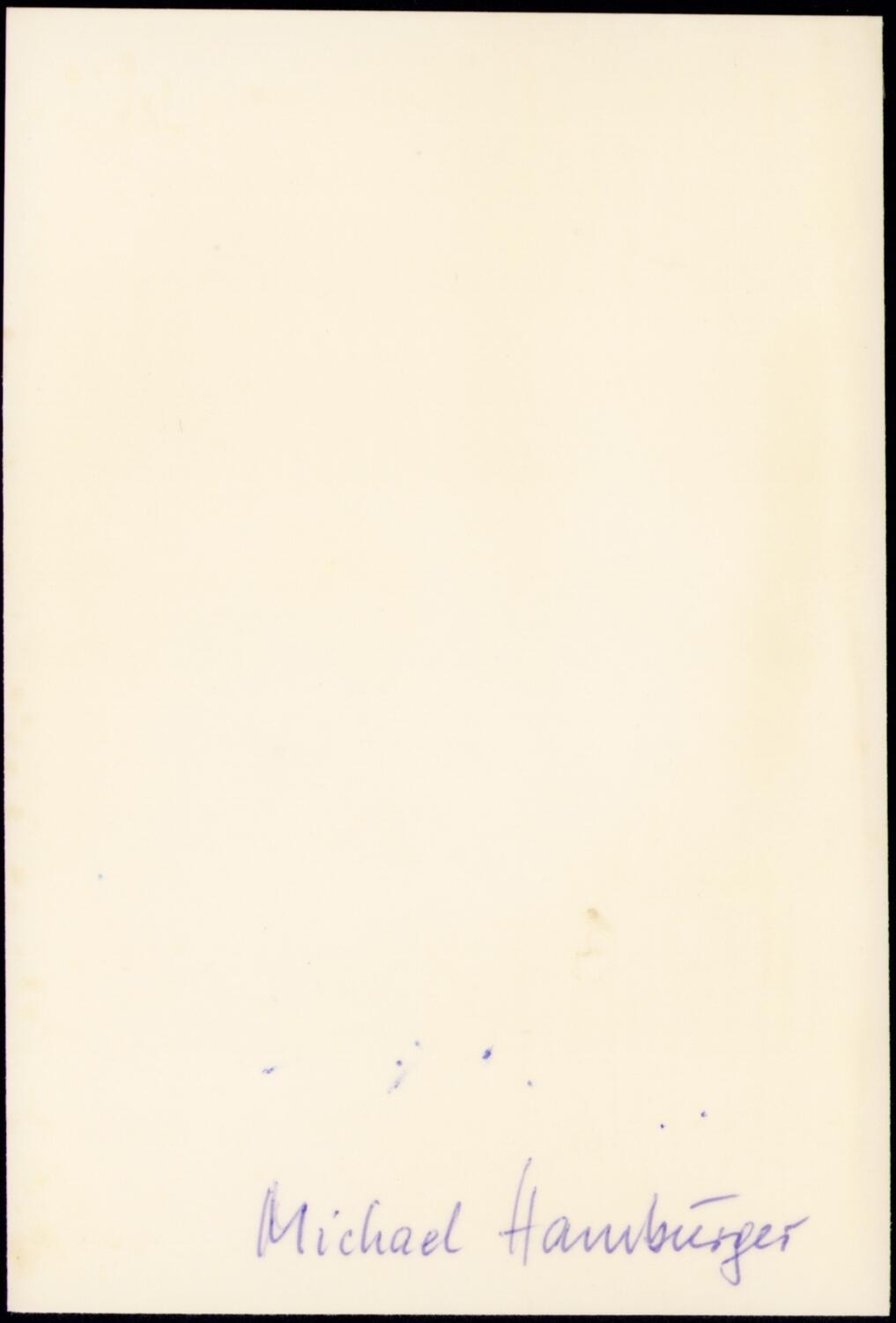 小驴勋章奖章收藏1月17日周六晚六点拍卖（珍爱和平，收藏战争，铭记历史，勿忘国耻，忠党爱国。有偿代拍，送拍规则在简介最后，参拍须阅读规则后再参拍，关系到运费包装发货时效真假辨别等关键信息，拍卖时不再发原图，看大图店主微信码在拍卖店铺介绍里） 363人民掷弹师Michael Hamburger战后亲签