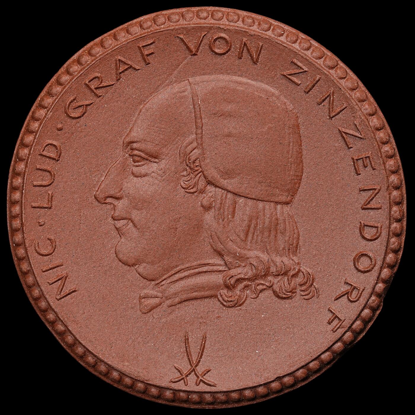 修遠堂世界钱币第101期  1922 年德国赫尔恩胡特（Herrnhut）地区纪念性应急陶瓷货币（纪念赫尔恩胡特建城 200 周年），完全未流通，40.91mm，10.56g