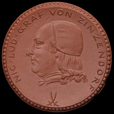 修遠堂世界钱币第101期 -  1922 年德国赫尔恩胡特（Herrnhut）地区纪念性应急陶瓷货币（纪念赫尔恩胡特建城 200 周年），完全未流通，40.91mm，10.56g