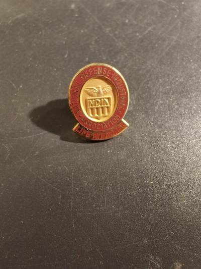 老王徽章第177期 - 美国国家防卫协会终身会员证章