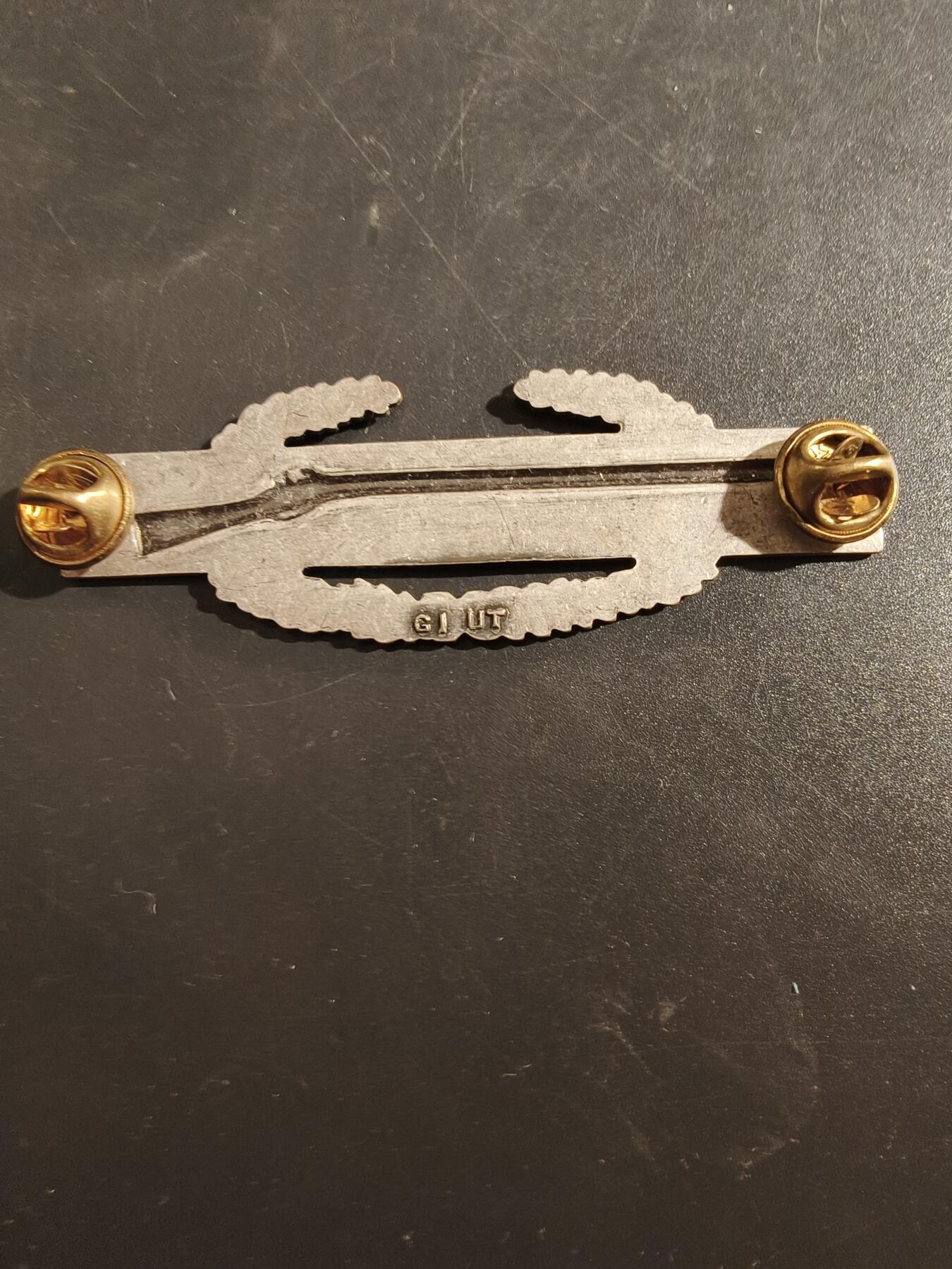 老王徽章第177期 美国陆军战斗步兵技能章    带厂标