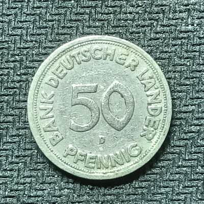 逸泉钱币2026B邻国花钱世界钱币纪念币章B第四场1-400B - 307联邦德国50芬尼