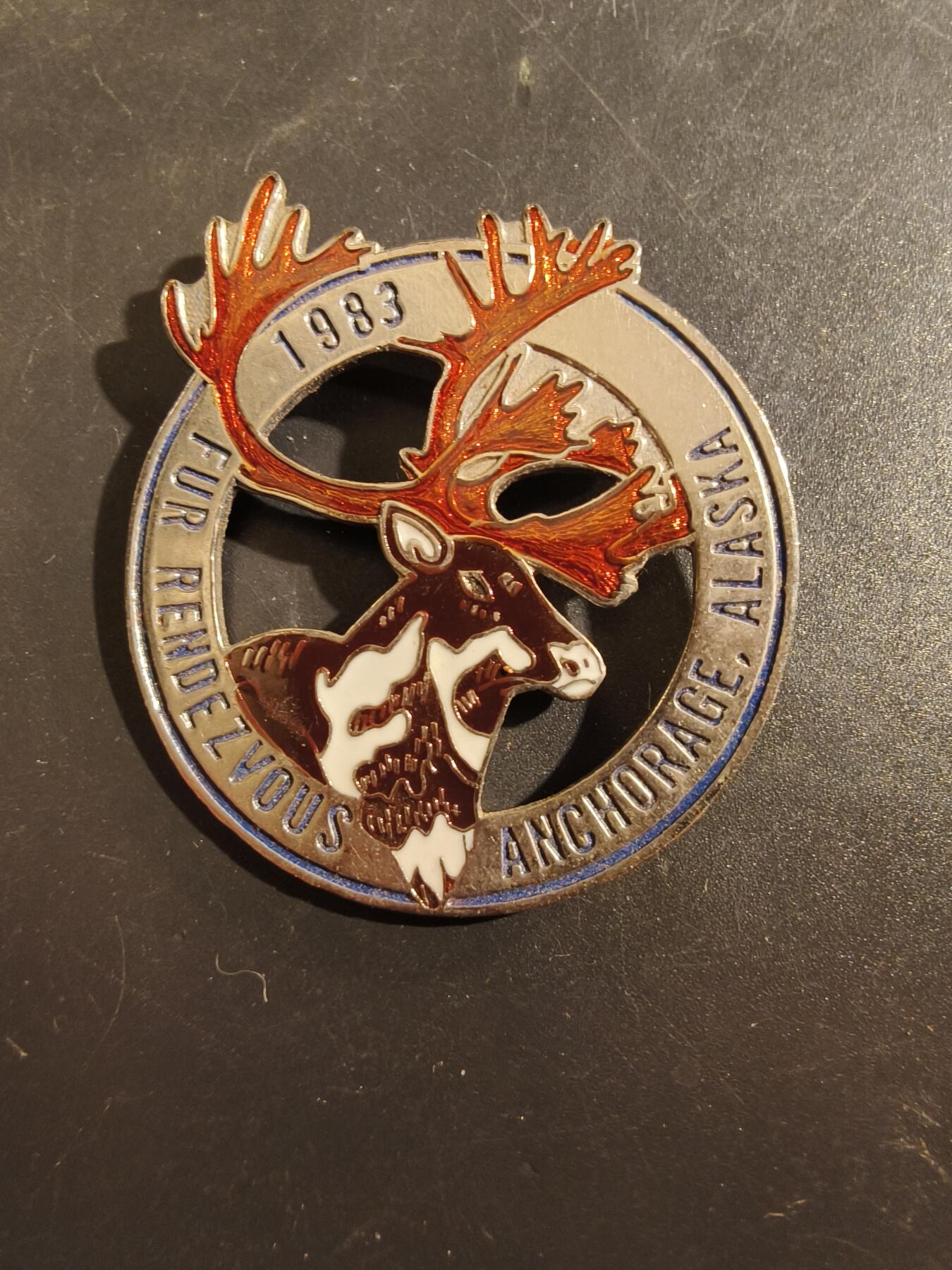 老王徽章第177期 美国阿拉斯加安克雷奇狩猎协会证章