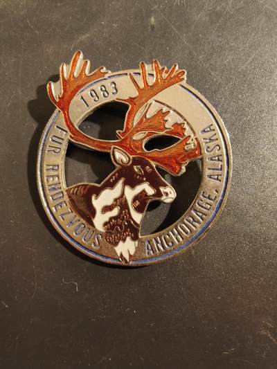 老王徽章第177期 - 美国阿拉斯加安克雷奇狩猎协会证章