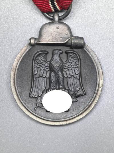 小驴勋章奖章收藏1月17日周六晚六点拍卖（珍爱和平，收藏战争，铭记历史，勿忘国耻，忠党爱国。有偿代拍，送拍规则在简介最后，参拍须阅读规则后再参拍，关系到运费包装发货时效真假辨别等关键信息，拍卖时不再发原图，看大图店主微信码在拍卖店铺介绍里） - 得三东线冬季作战奖章，环打10标，好品