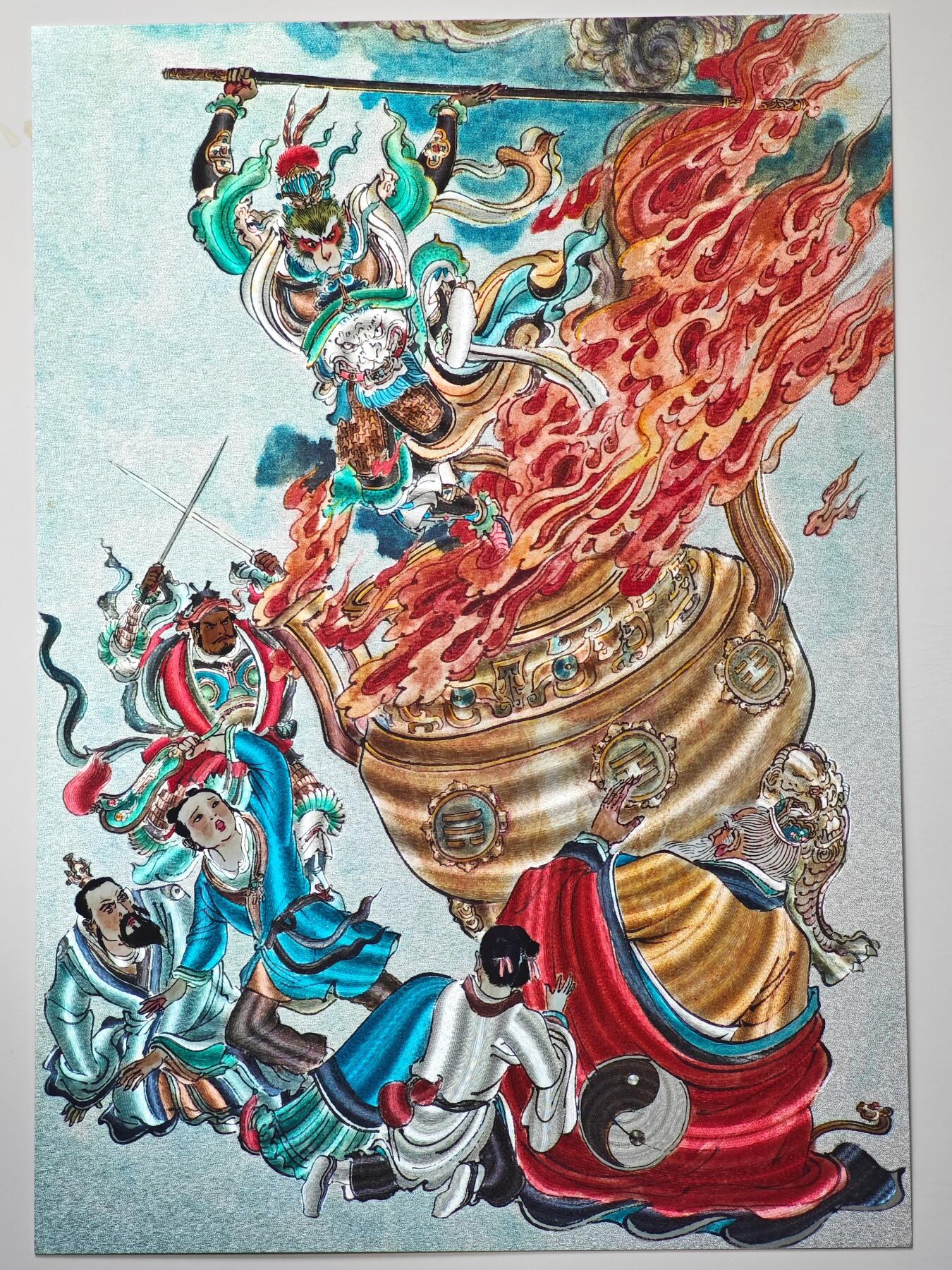 白泽拍卖卡牌手绘专场第31期（岁寒知松柏 春意已可期）