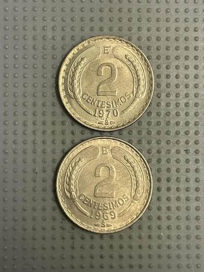 2026年第13场各国散币拍卖（总第163场） - 智利2比索2枚