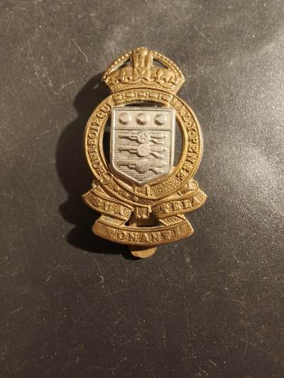 老王徽章第177期 - 英国皇家军械署帽徽     一战时期