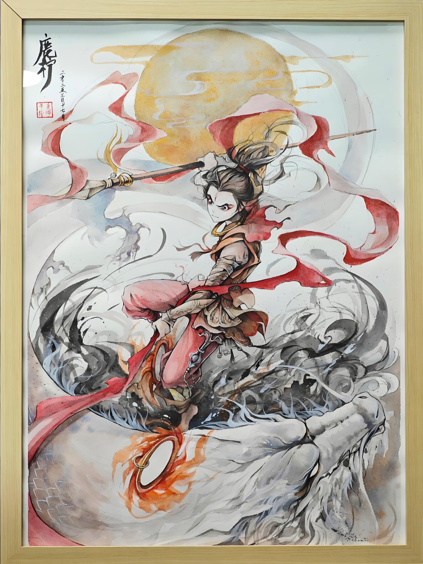 白泽拍卖卡牌手绘专场第31期（岁寒知松柏 春意已可期）