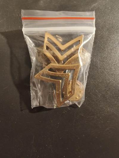 老王徽章第177期 - 美国陆军中士军衔章一组