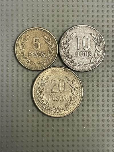 2026年第13场各国散币拍卖（总第163场） - 哥伦比亚3枚
