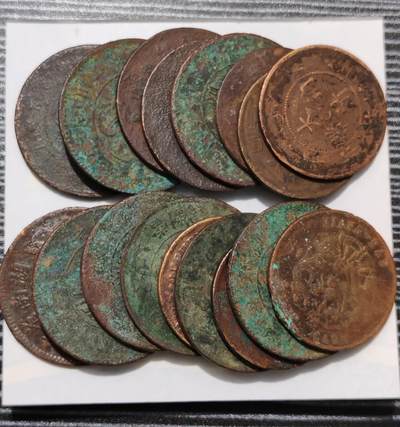 外国硬币 - 差品铜元如图随机3枚