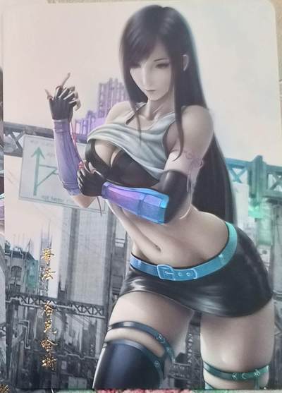 满200包邮！！龙虎卡牌-七二场（满200元包邮，无佣金，每周六结拍，欢迎送拍） - 彩闪3张 蒂法三宫