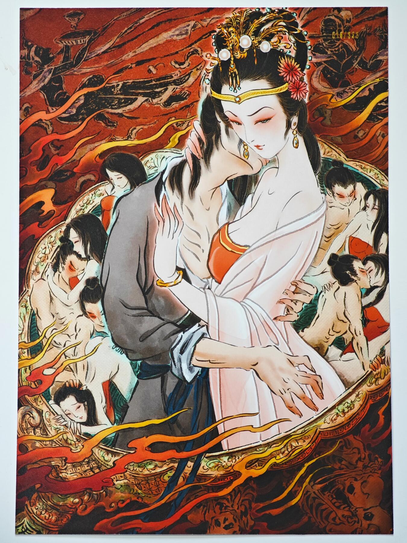 白泽拍卖卡牌手绘专场第31期（岁寒知松柏 春意已可期）