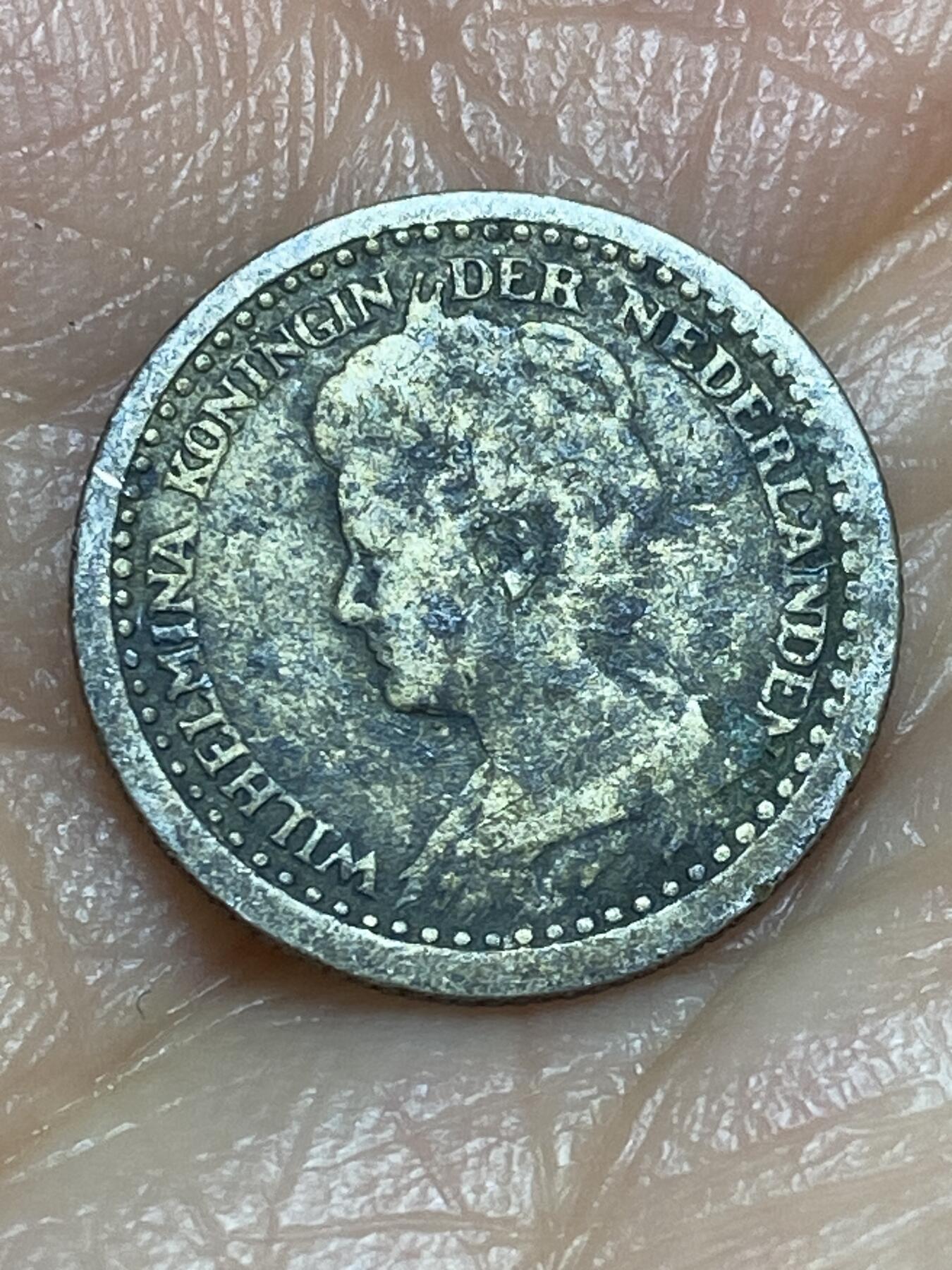 2026年第九场(总第一百七十八场）外国好品散币场(免佣金) 荷兰🇳🇱1919年10分银币(威廉明娜女王青年头像，Seahorse –海马标，640银)