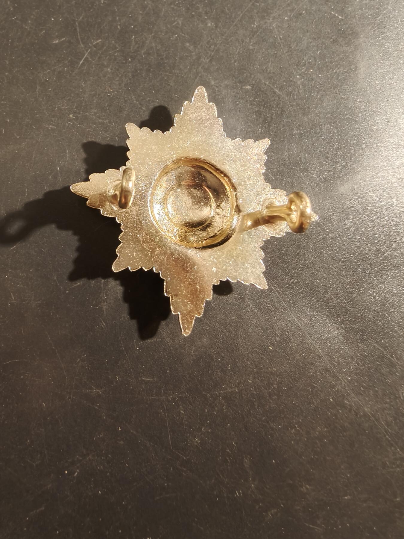 老王徽章第177期 英国爱尔兰卫队帽徽   女王时期