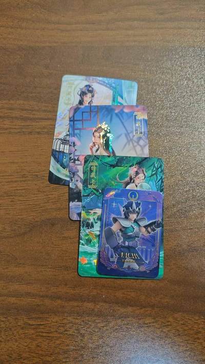 光影卡牌第28期，各家亲签，各家套卡，持续收拍品 - 青鸾殿金瓶梅3张，人物如图