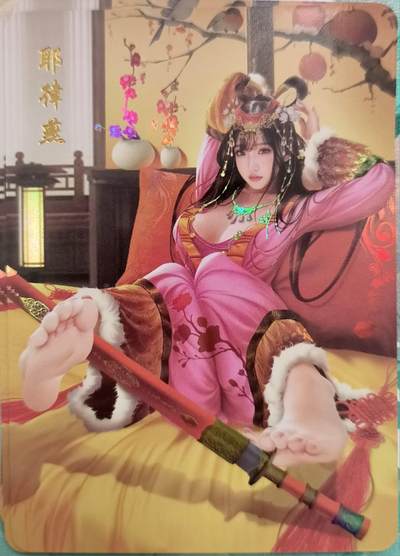 满200包邮！！龙虎卡牌-七二场（满200元包邮，无佣金，每周六结拍，欢迎送拍） - 彩闪3张 青鸾殿 神雕侠侣 耶律燕 三渐变一套