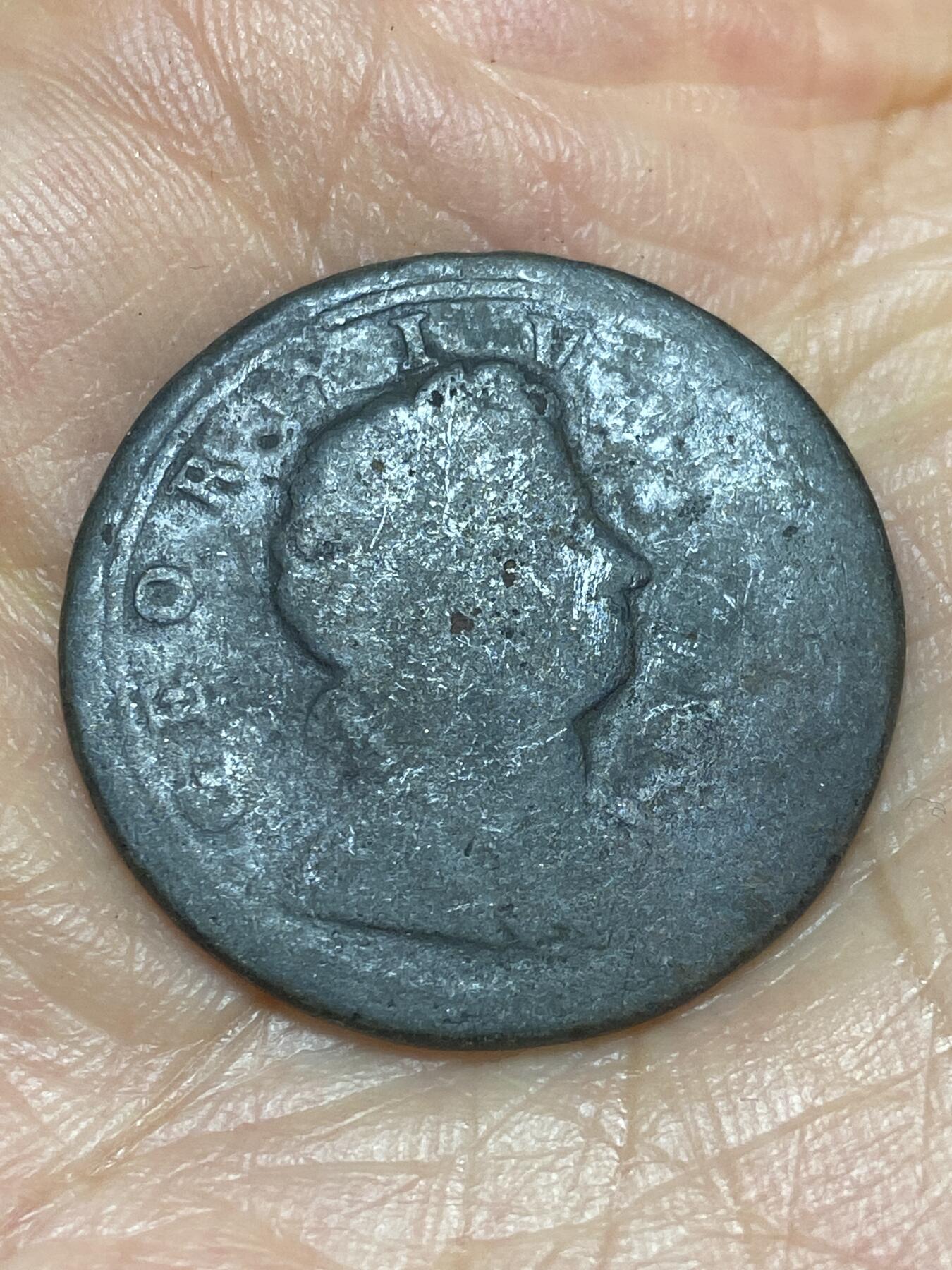 2026年第九场(总第一百七十八场）外国好品散币场(免佣金) 英国🇬🇧1/2便士(乔治一世时期)