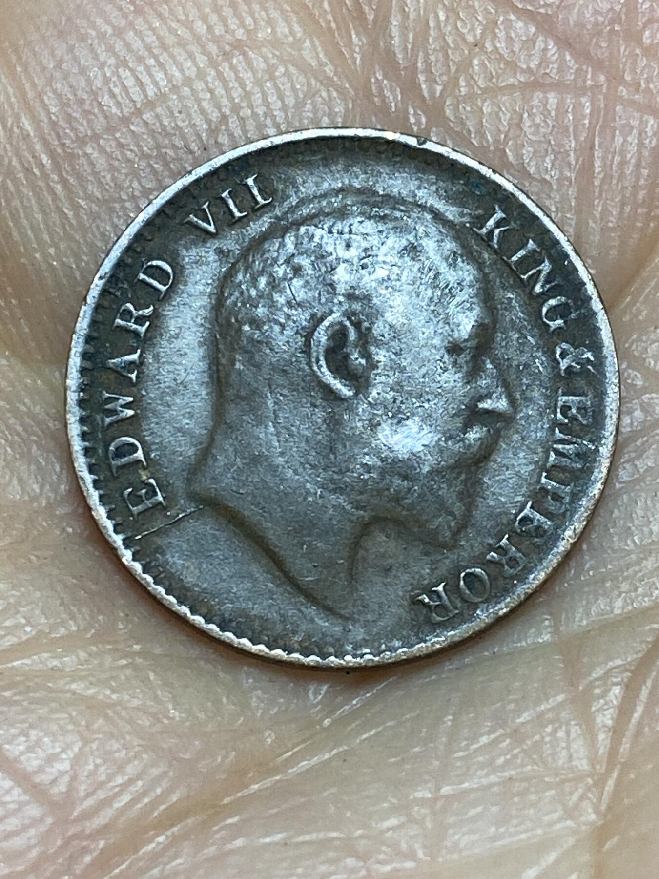 2026年第九场(总第一百七十八场）外国好品散币场(免佣金) 少见–英属印度1908年1/12安娜(爱德华七世时期)