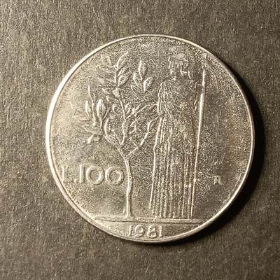 逸泉钱币2026A第世界钱币纪念币专场A第三场A401-701 - 609 意大利100里拉