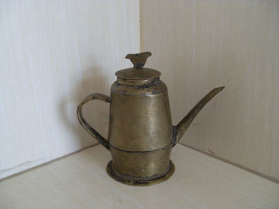 民国老铜酒壶 - 民国老铜酒壶