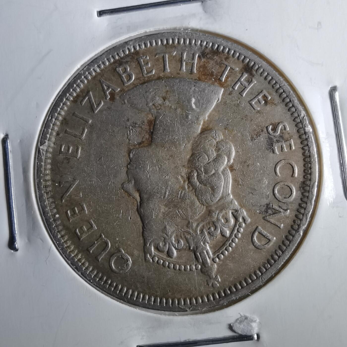 沼泽如烟--第964场 毛里求斯1975年1卢比