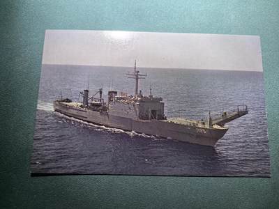 盛世勋华——号角文化勋章邮票专场拍卖第299期 - 美国冷战时期军舰专题明信片 巴伯尔县号坦克登陆舰