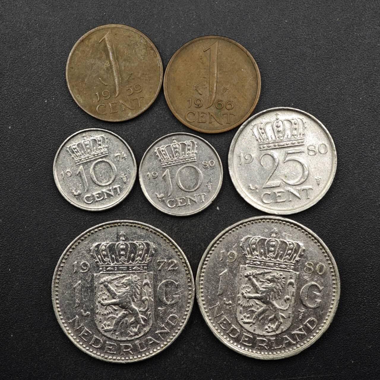 【淘币小摊】实时拍第八百四十九拍   散币银币场   满百包邮可预留二周 每周一统一发货   荷兰7枚