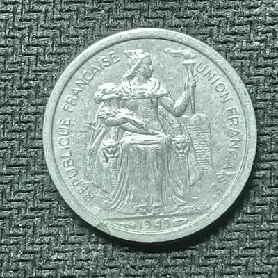 逸泉钱币2026B邻国花钱世界钱币纪念币章B第四场1-400B - 304法属新喀里多尼亚1法郎