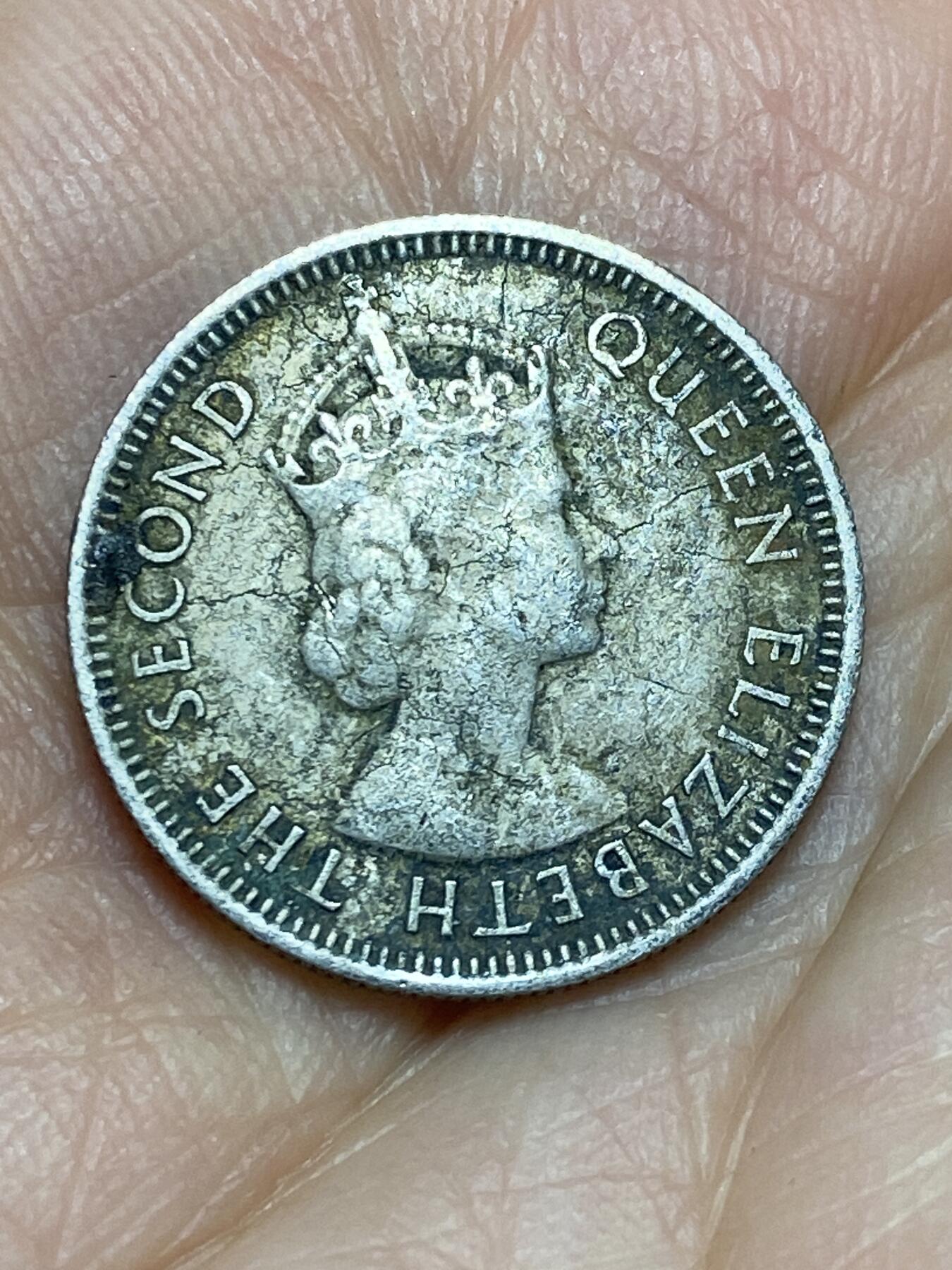 2026年第九场(总第一百七十八场）外国好品散币场(免佣金) 马来亚和英属婆罗洲1953年10分(伊丽莎白二世加冕年，首发年)