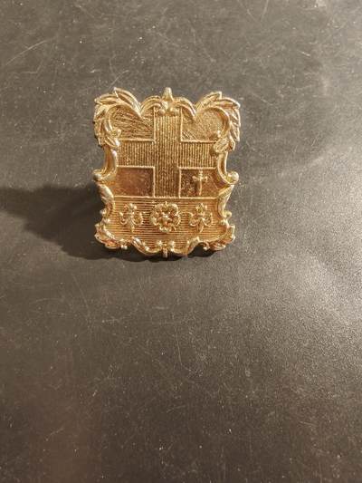 老王徽章第177期 - 英国基督公学联合军训队帽徽     