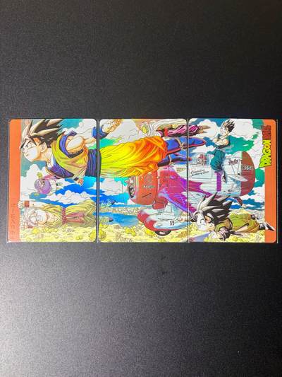 NO.21 好又多金牌大场，新店点关注不迷路！每周一站式配齐，方便凑单！（周6晚8点截拍，卖家送拍0抽成！） - 京珞 龙珠系列三拼图卡 彩闪