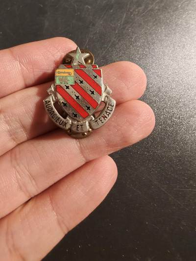 老王徽章第177期 - 美国陆军第八野战炮兵团证章