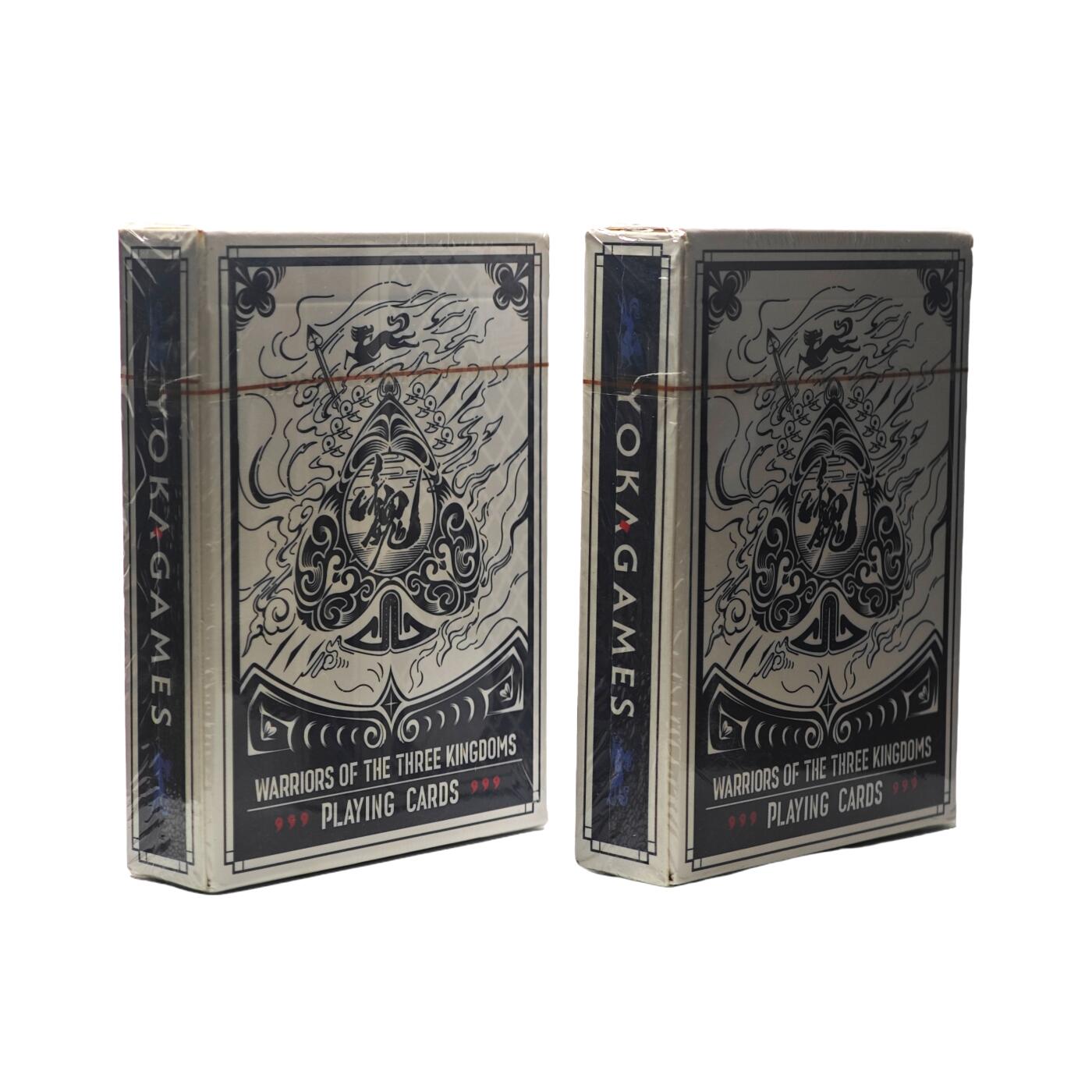 白泽拍卖卡牌手绘专场第31期（岁寒知松柏 春意已可期） 2025 游卡桌游 三国杀 扑克系列新蓝版 2幅 全新未拆