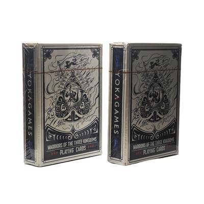 白泽拍卖卡牌手绘专场第31期（岁寒知松柏 春意已可期） - 2025 游卡桌游 三国杀 扑克系列新蓝版 2幅 全新未拆