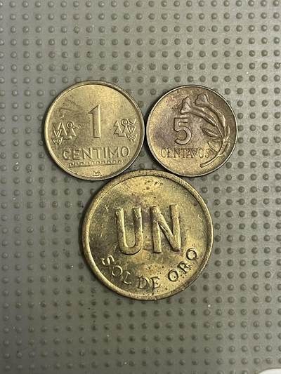 2026年第13场各国散币拍卖（总第163场） - 秘鲁3枚