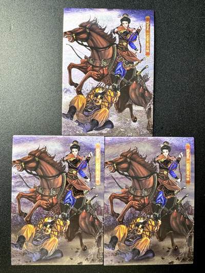 NO.21 好又多金牌大场，新店点关注不迷路！每周一站式配齐，方便凑单！（周6晚8点截拍，卖家送拍0抽成！） - 大圣卡通 新新水浒2 三娘擒王英 半粗3张