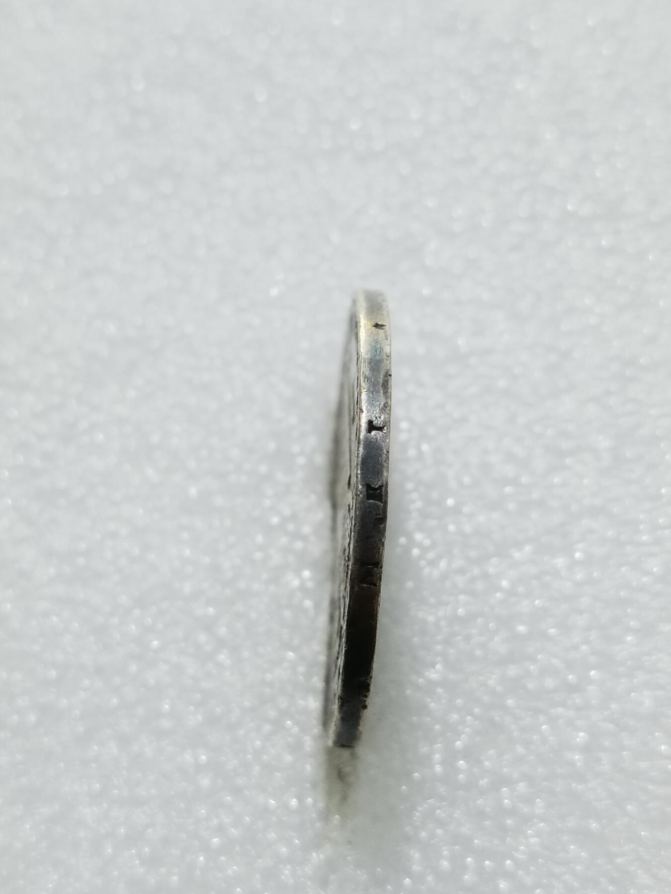 天下钱庄专场欢迎参拍 荷兰威廉敏娜萝莉头1盾银币