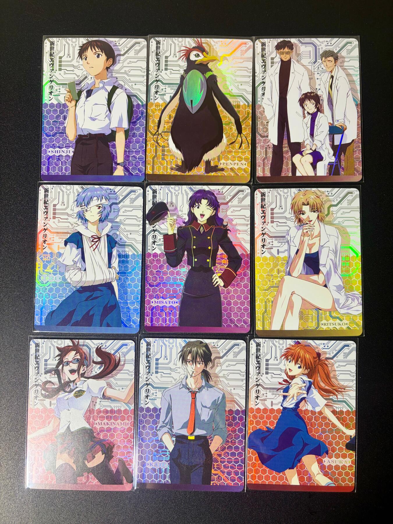 NO.21 好又多金牌大场，新店点关注不迷路！每周一站式配齐，方便凑单！（周6晚8点截拍，卖家送拍0抽成！） 京珞 EVA第二弹一套9张 早已绝版 彩闪