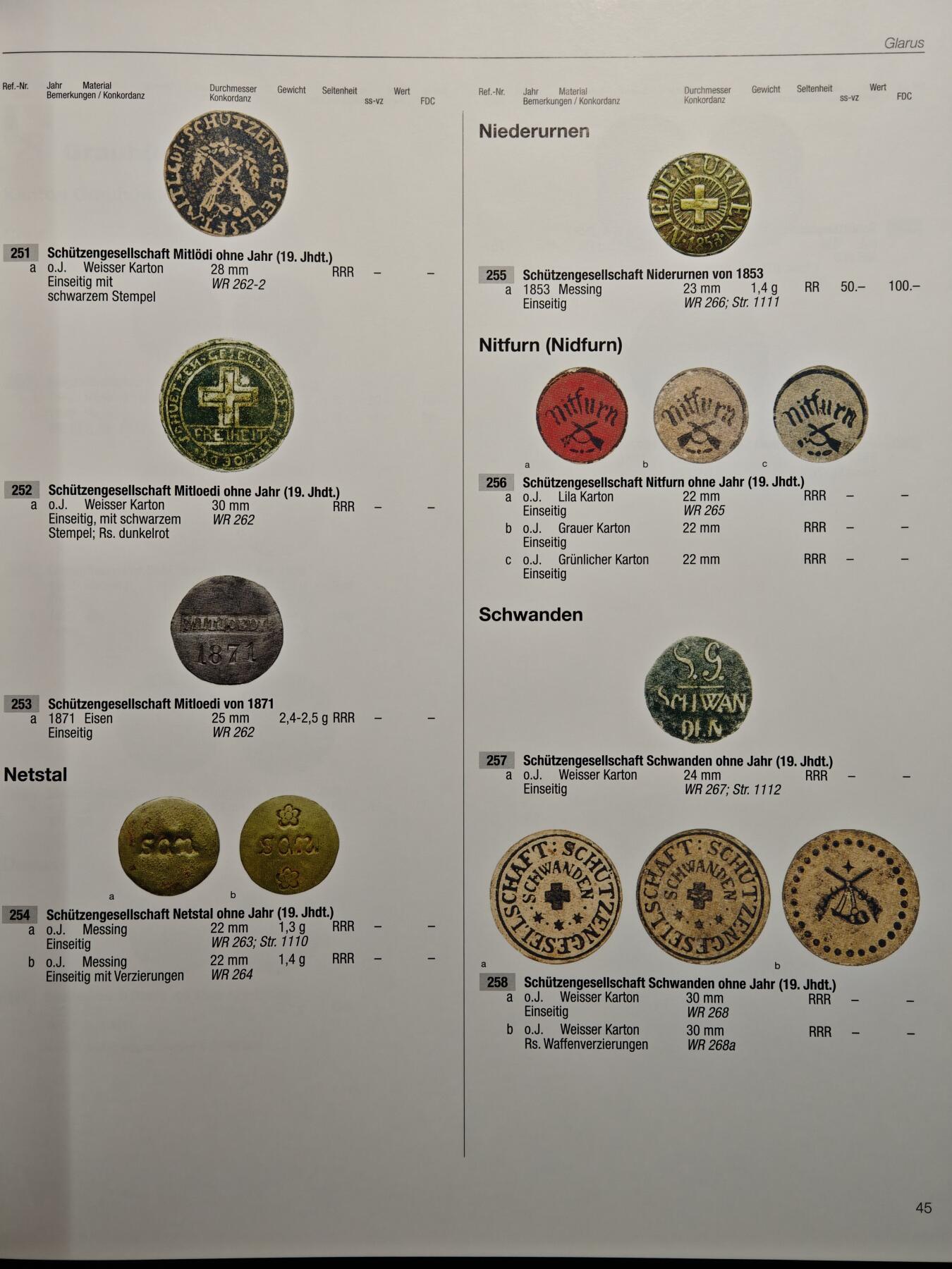 【德藏】世界币章拍卖第162期（拍品征集中~欢迎藏友联系） 98新 瑞士射击节代用币目录 硬壳精装 全彩铜板纸印刷 大开本 全书约120页