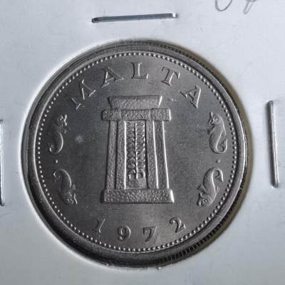 沼泽如烟--第964场 - 马耳他1972年五分