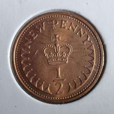 沼泽如烟--第964场 - 英国1971年半便士