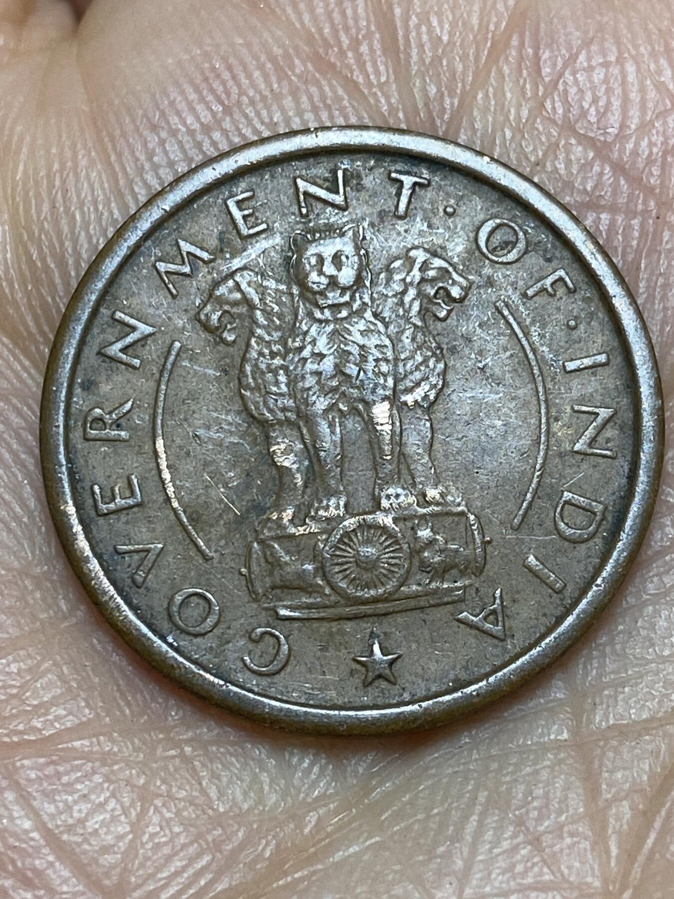 2026年第九场(总第一百七十八场）外国好品散币场(免佣金) 印度🇮🇳1951年1派斯(独立后首套第三版，钻石标B版孟买造)