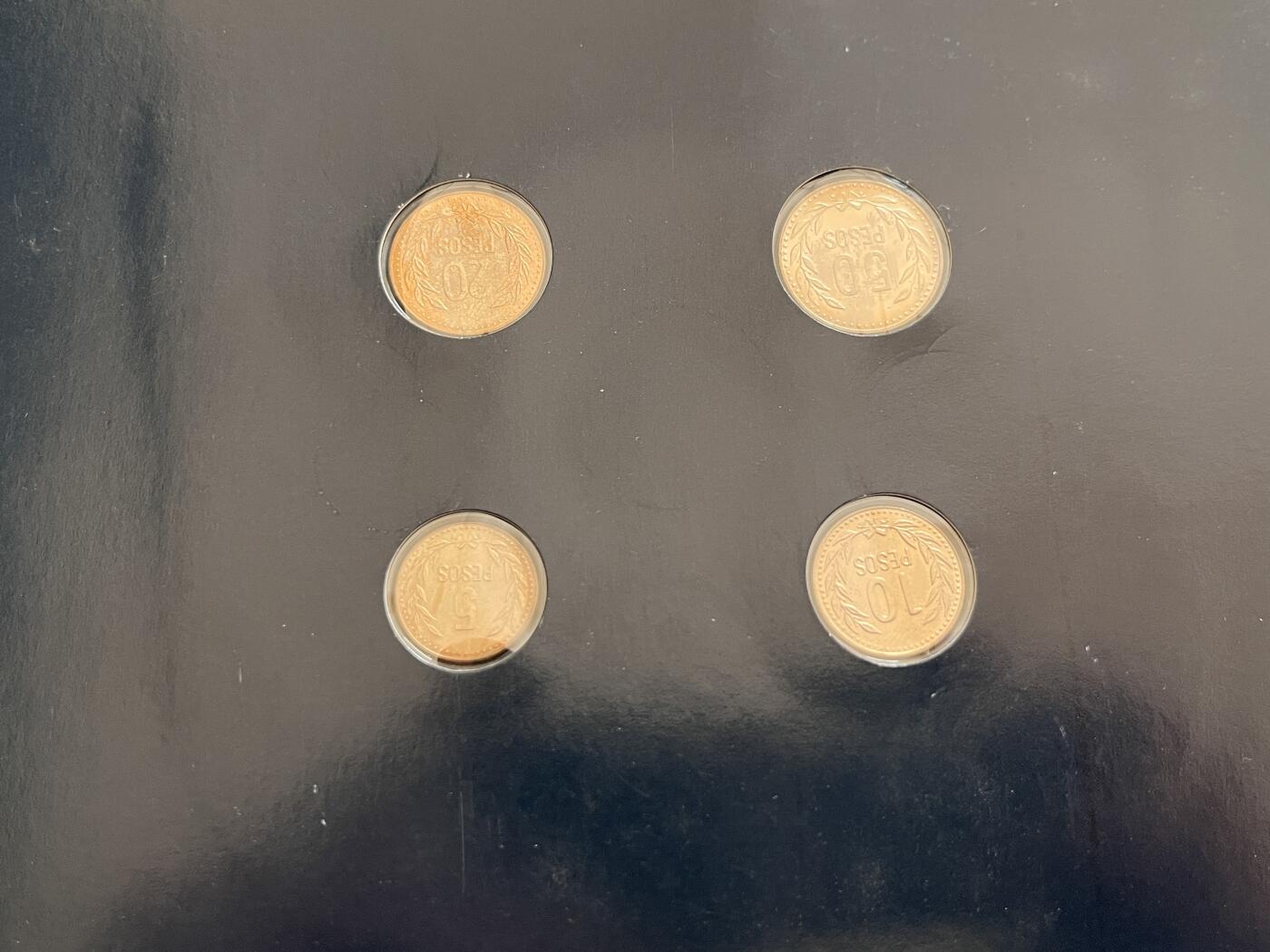 咖啡豆•收藏 2025年Jan_22th世界各国富兰克林套币拍卖 哥伦比亚/特克斯和凯科斯群岛-世界各国UNC硬币套币富兰克林包装