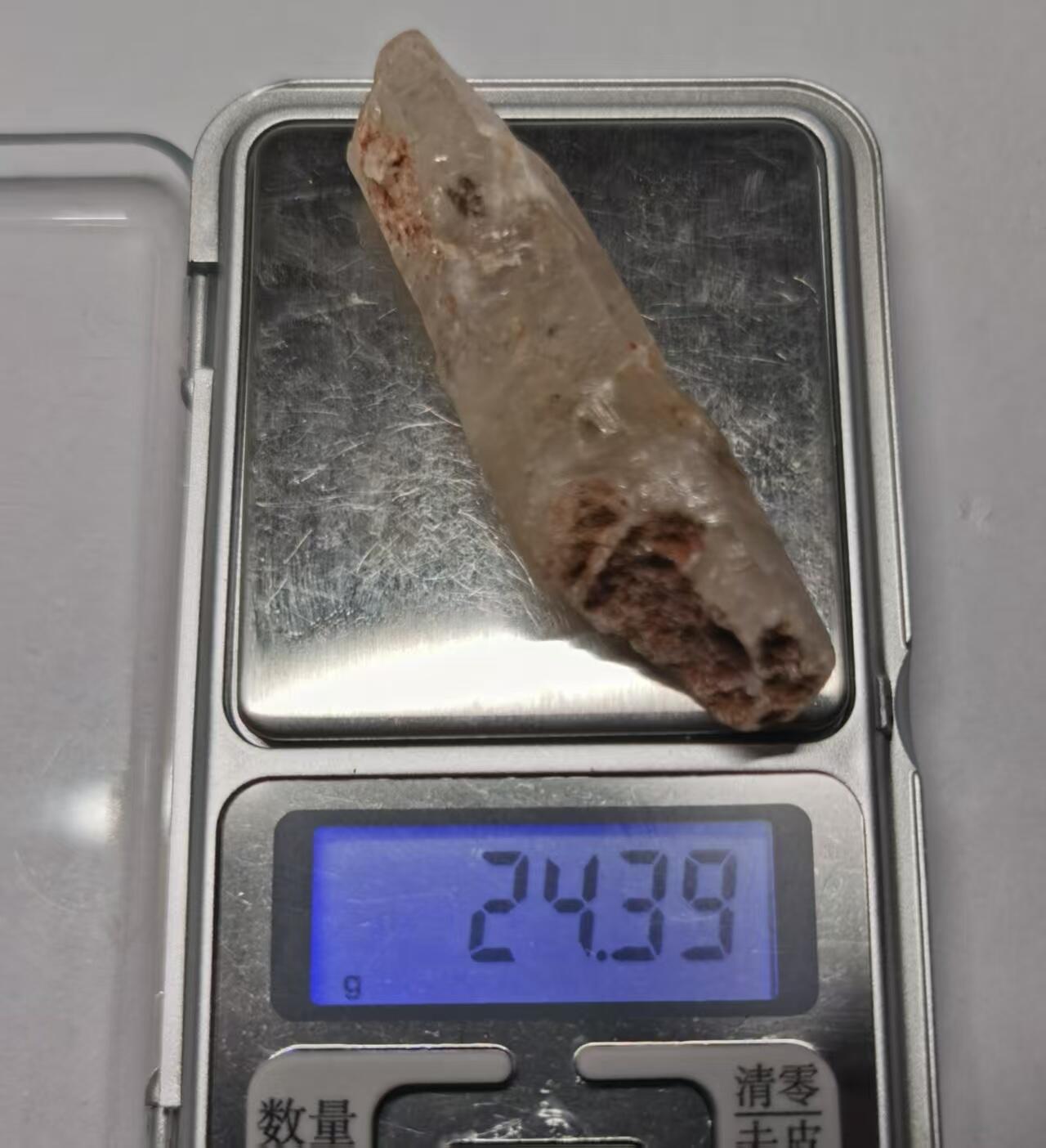 七河·世界币章小拍（总第34期） 藏家出品X699（5）马达加斯加红泥油胆水晶原石 