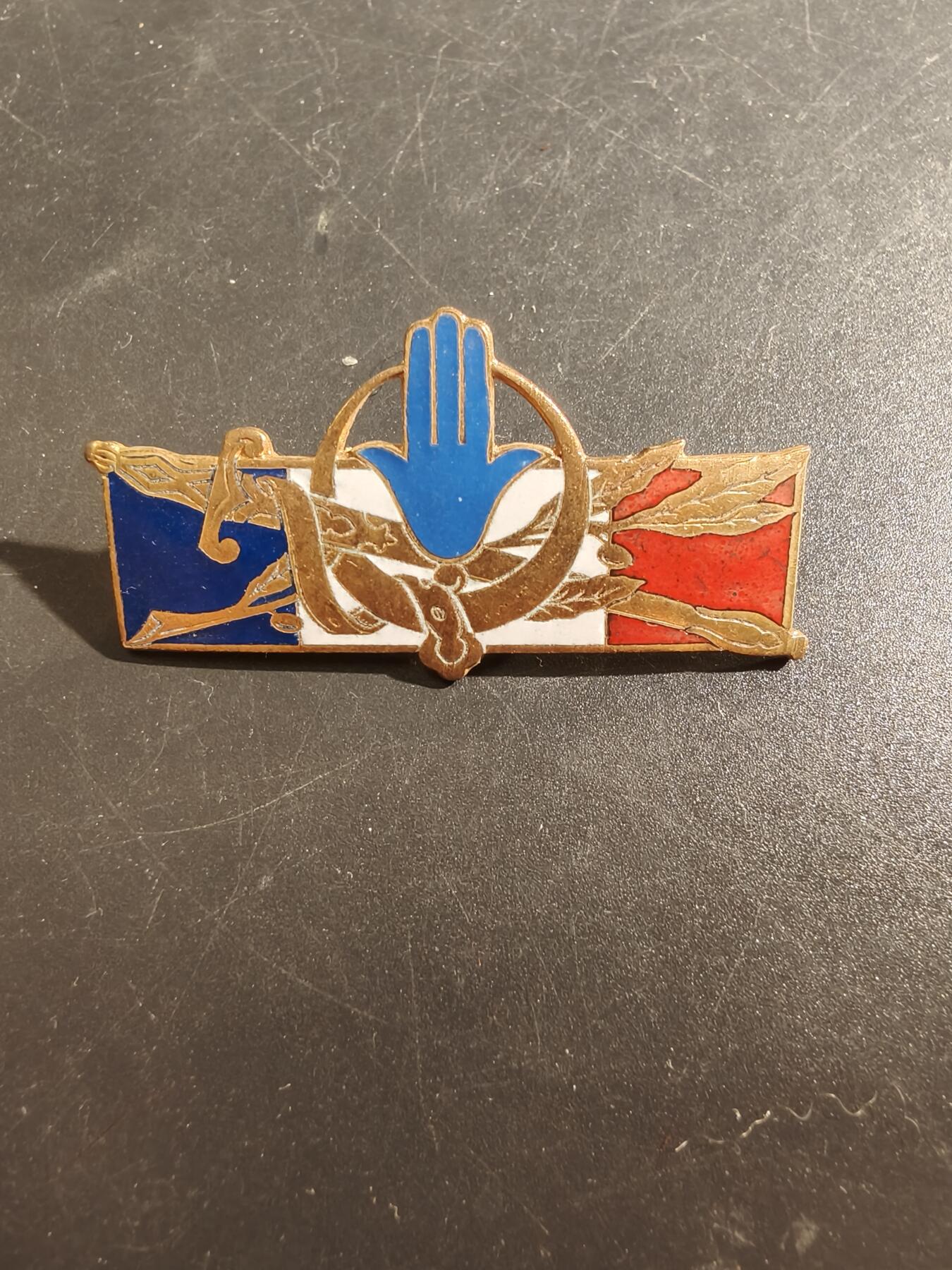 老王徽章第177期 法国北非安全行动老兵证章