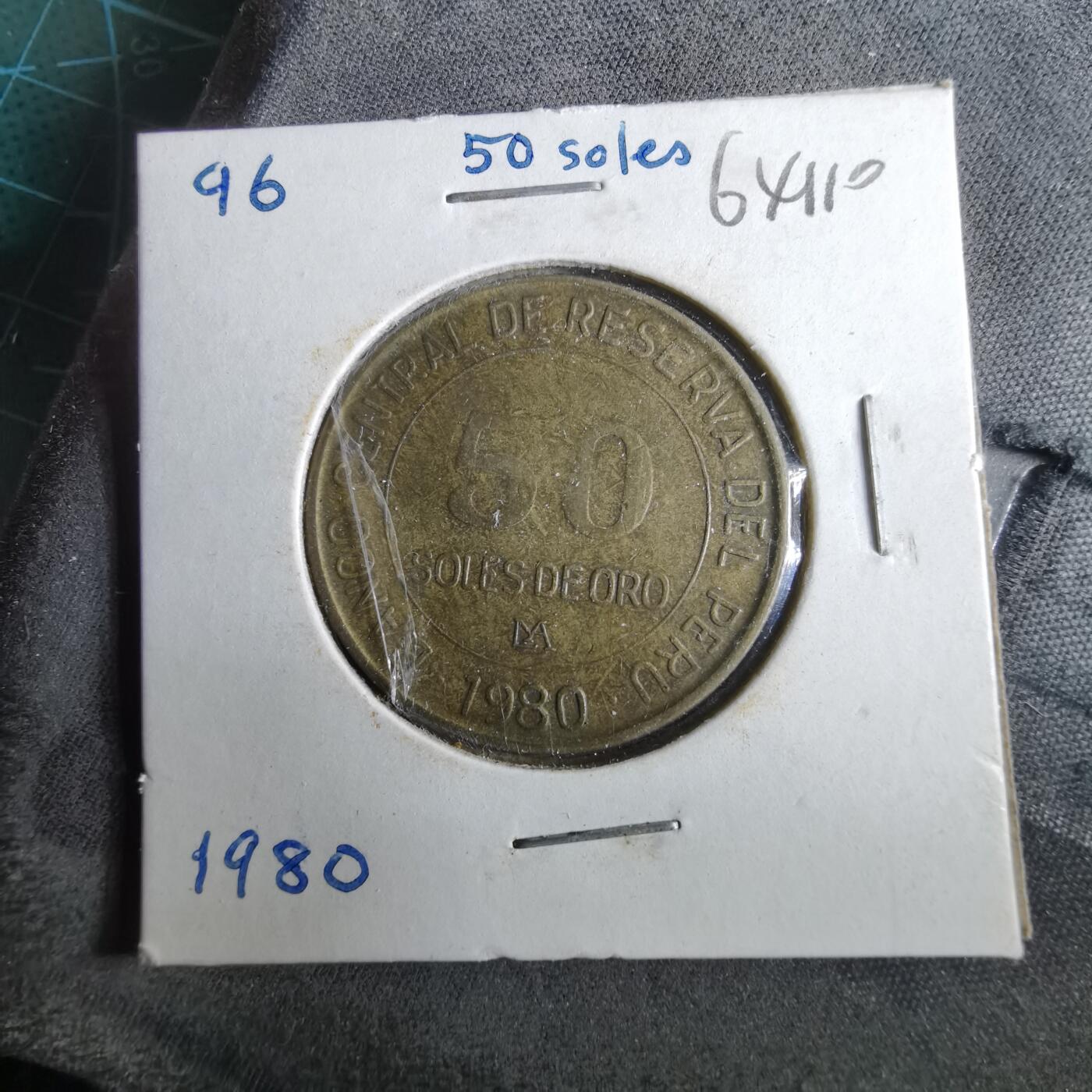 沼泽如烟--第964场 秘鲁1980年50索尔