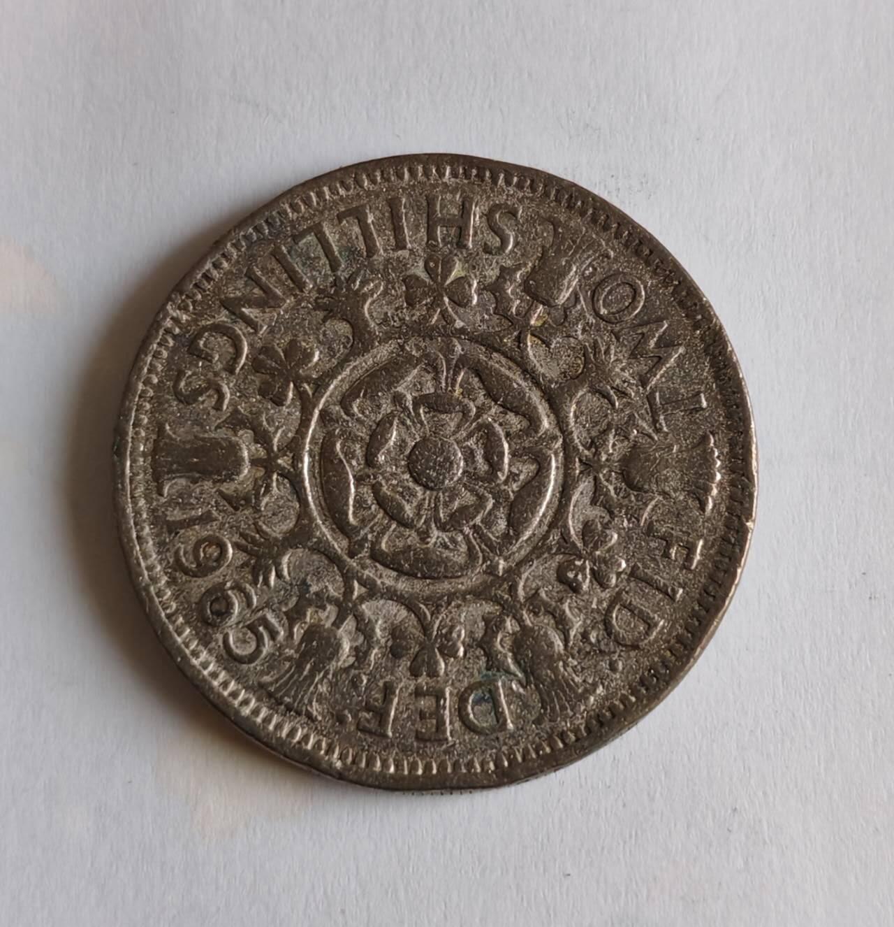 外国硬币 英国伊丽莎白二世时期2先令（弗洛林）